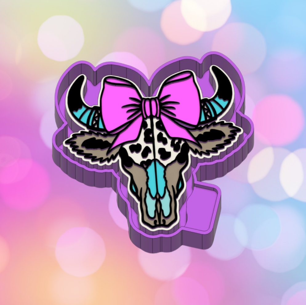 Bull with Bow