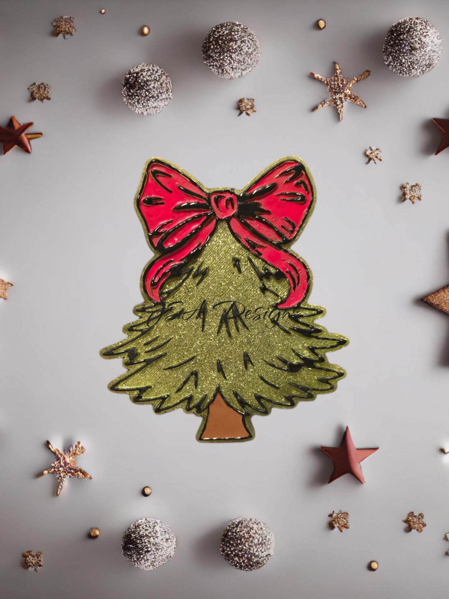 Painted Christmas Tree