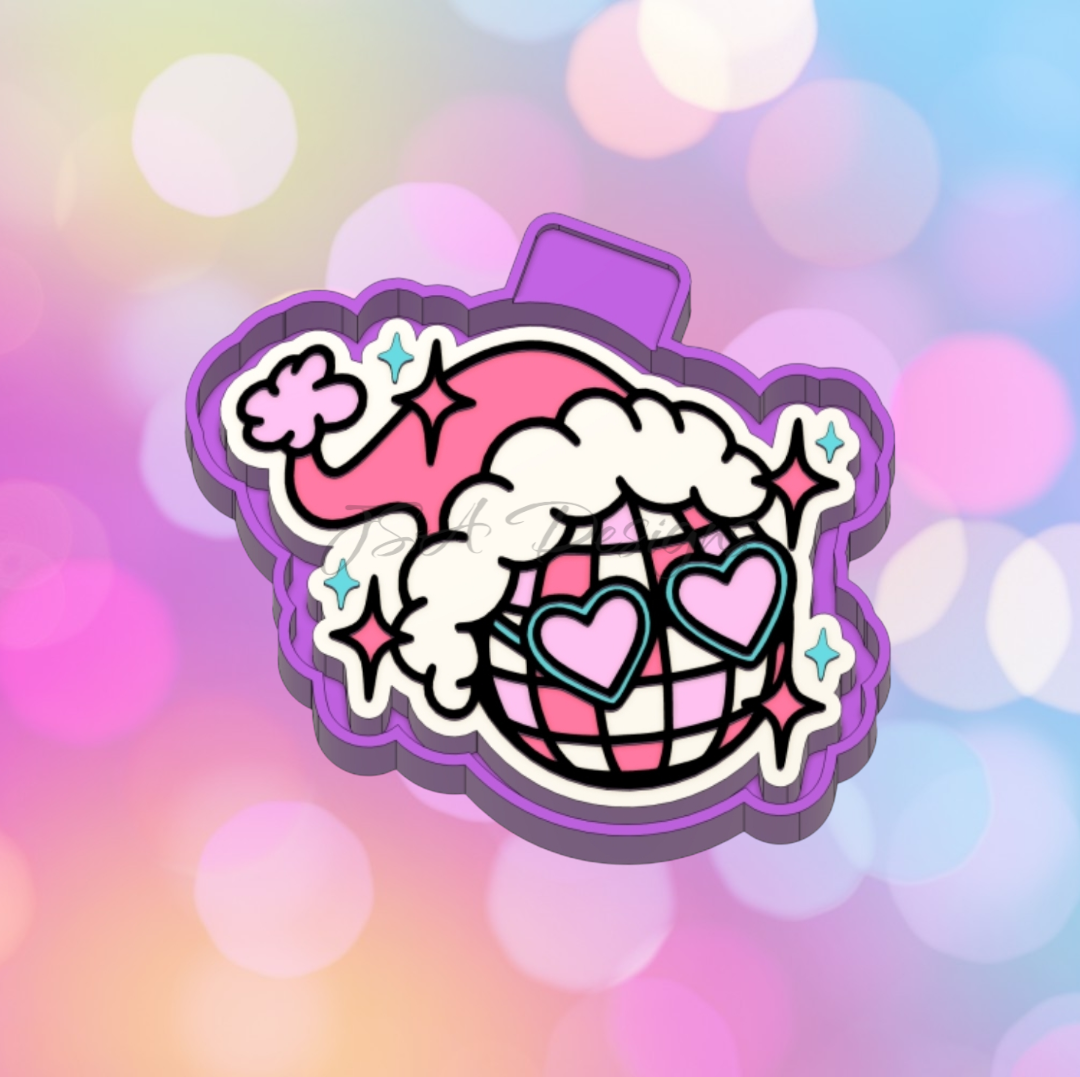 Disco Ball Santa