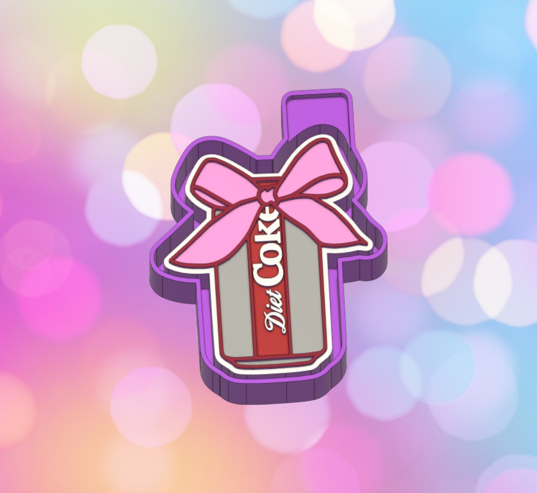 Diet Coke with Bow