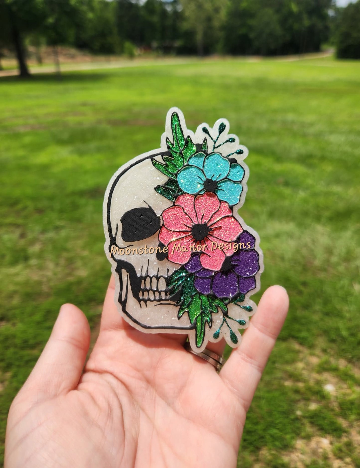 Floral Skull