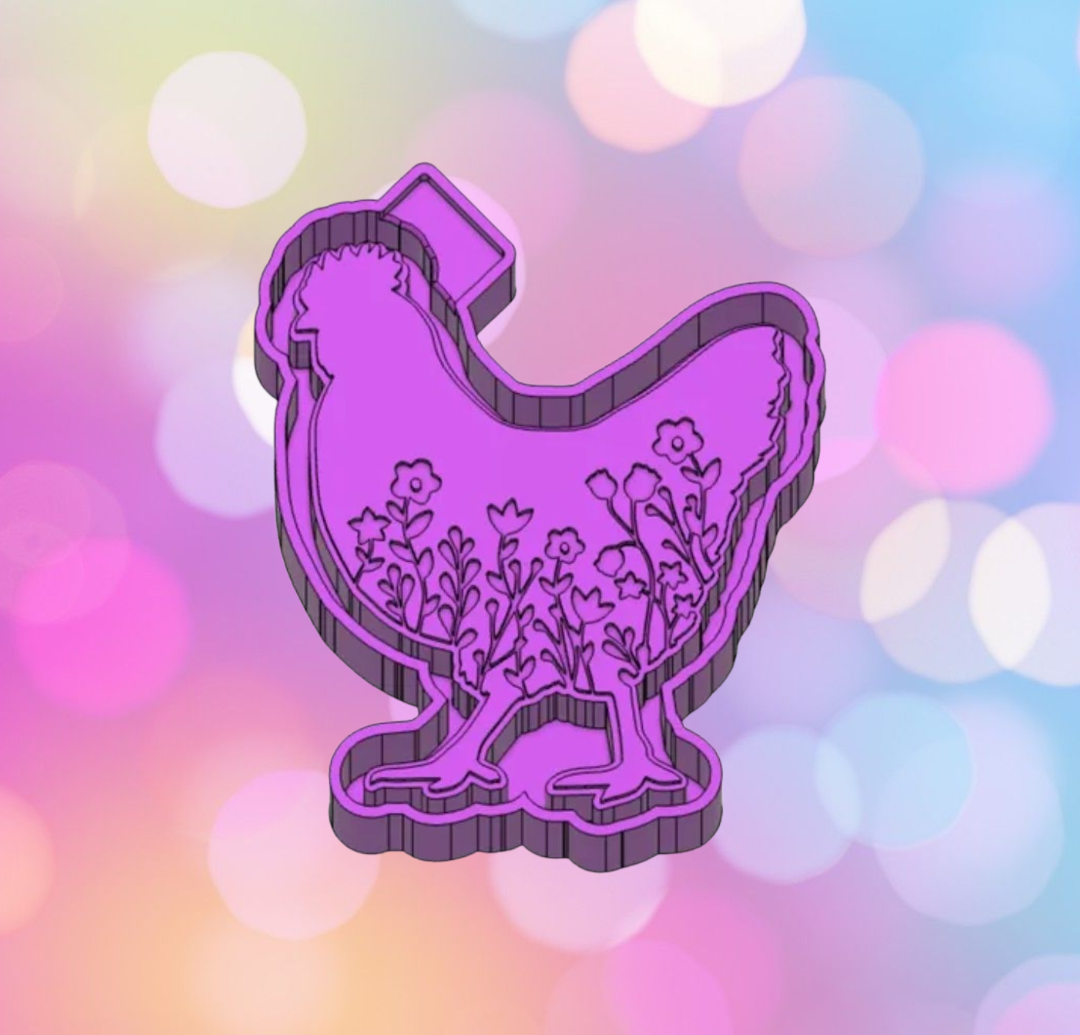 Floral Chicken