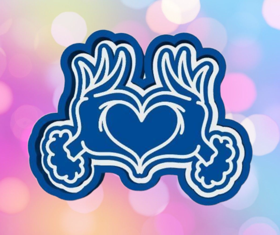 Heart Green Guy Hands