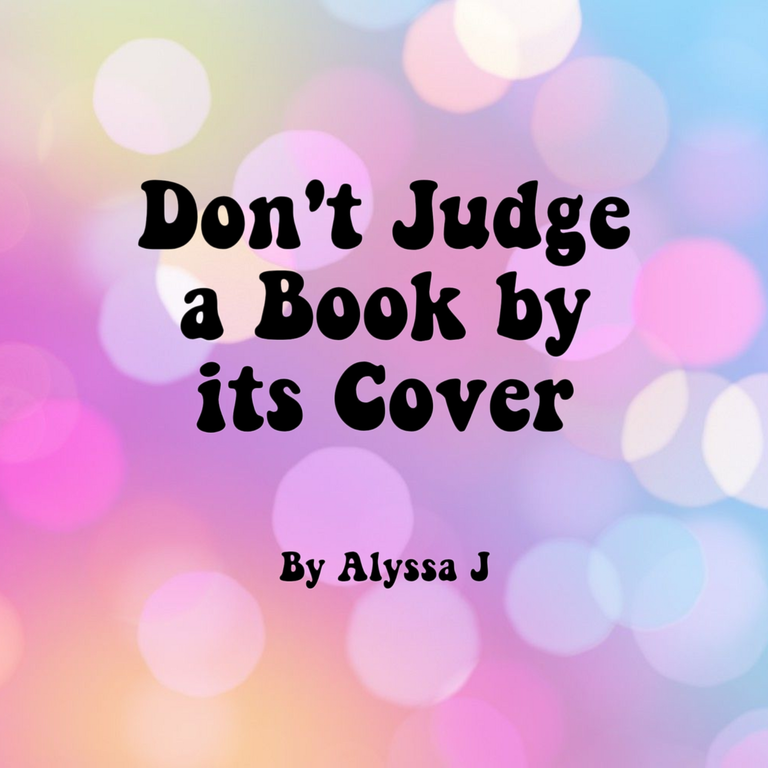 Don't Judge A Book By Its Cover