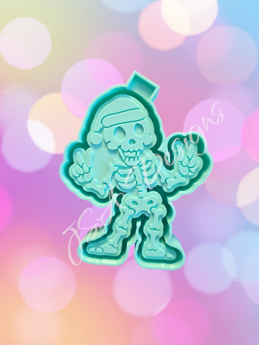 Santa Skeleton