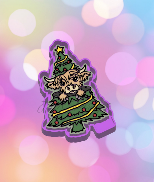 Christmas Tree Cow
