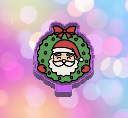 Santa Wreath