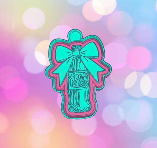 Dr Pepper with Bow