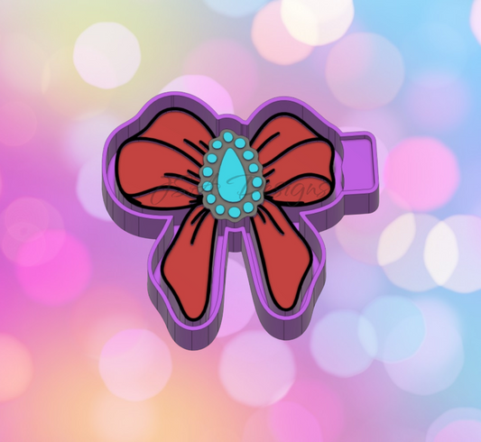 Turquoise Bow