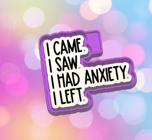 I Came. I Saw. I Had Anxiety. I Left.