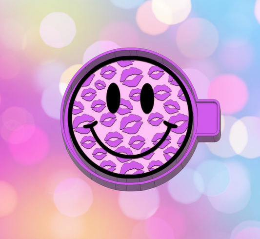 Smiley Face with Lips