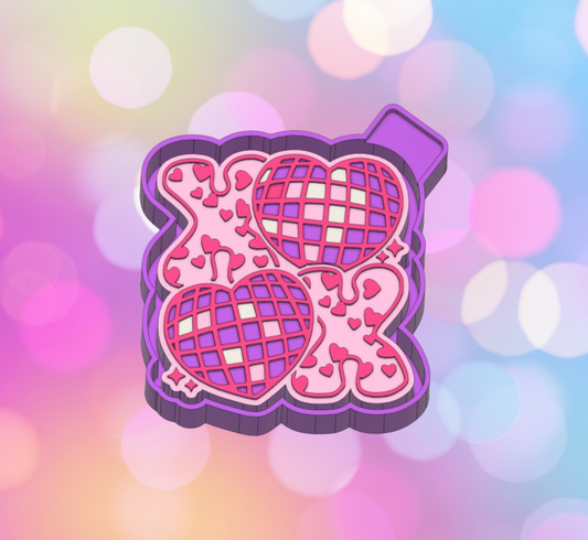 XOXO Disco Heart