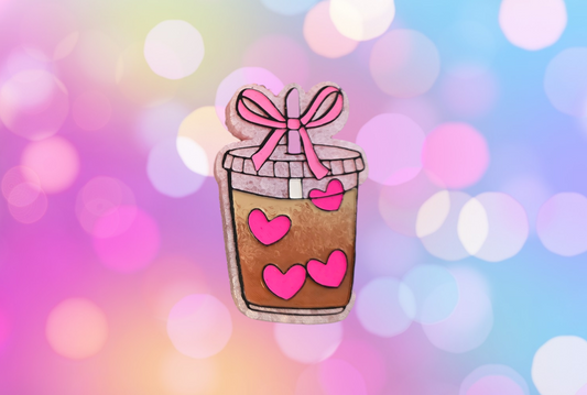 Heart Boba Drink