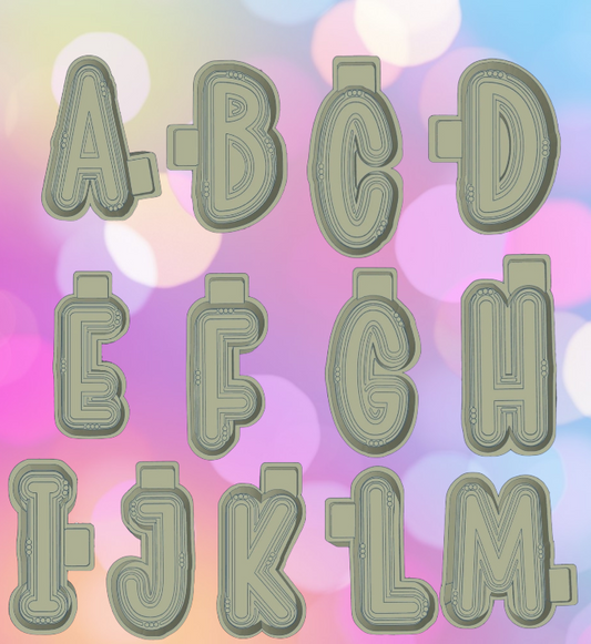 Bubble Letters (Full Set)