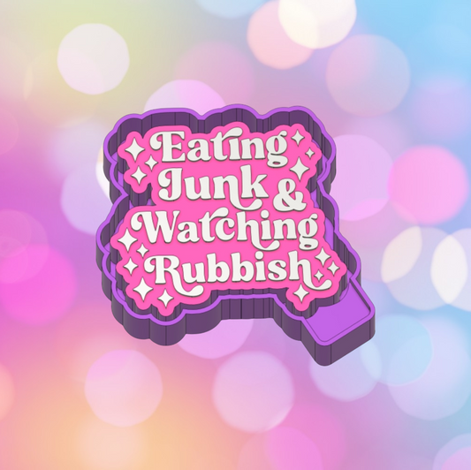 Eating Junk & Watching  Rubbish