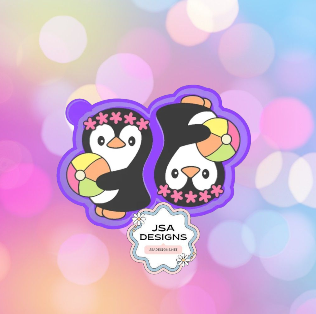 Penguin with Beach Ball Vents