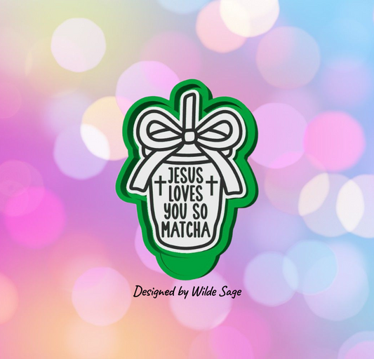 Jesus loves you so matcha