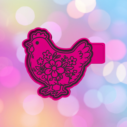 Chicken with Flowers