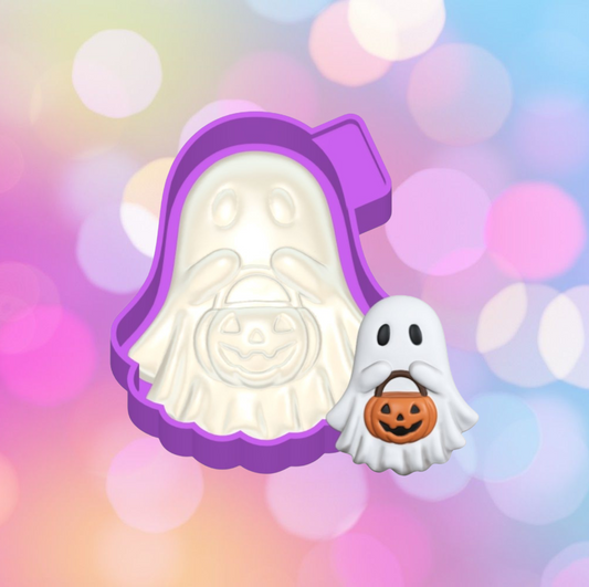 3D Trick or Treat Ghost