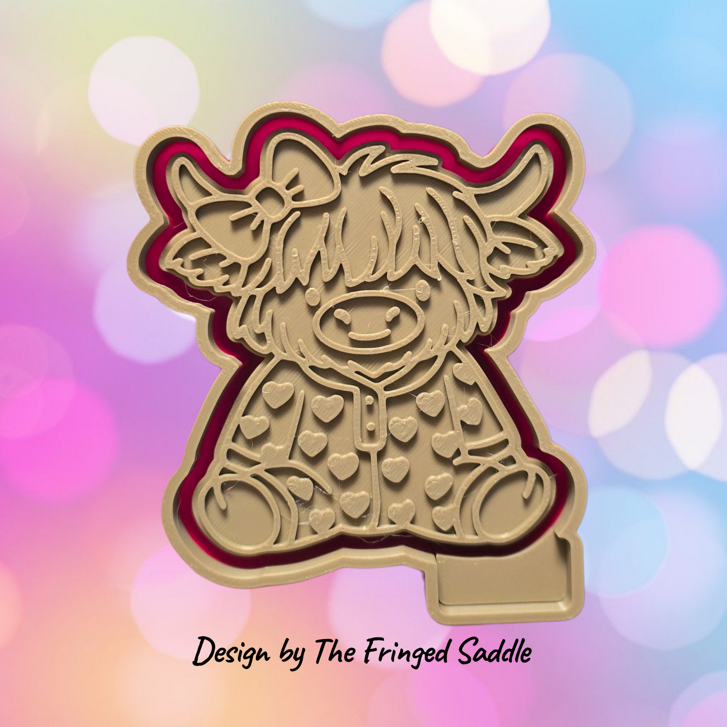 Highland in Heart Pajamas