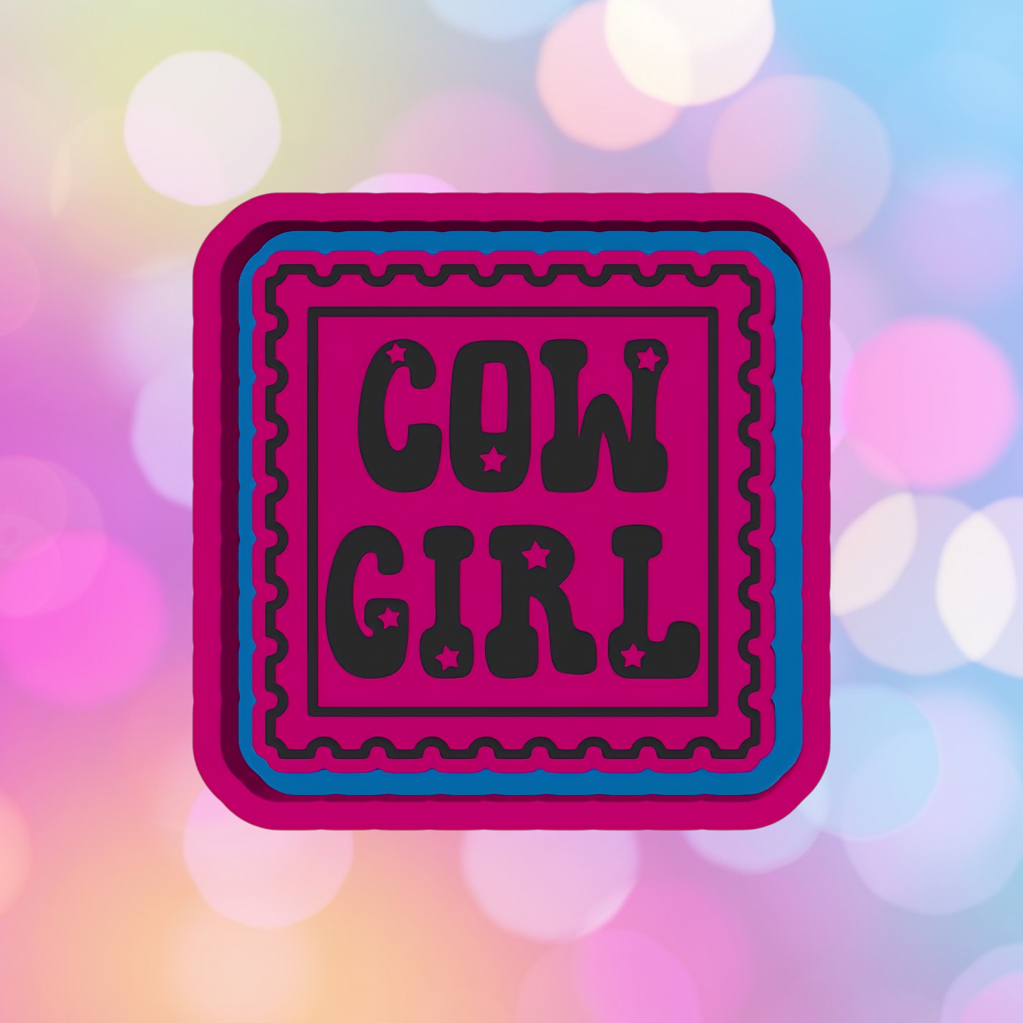 Cowgirl Stamp