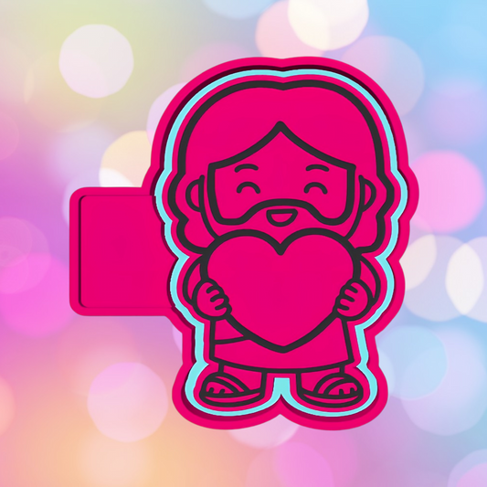 Jesus Holding Heart