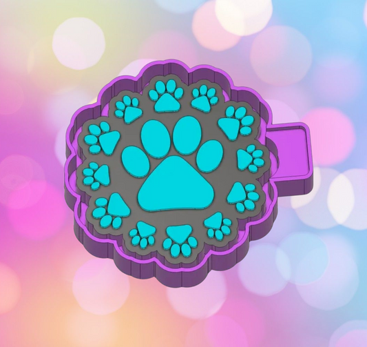 Paw Print Circle