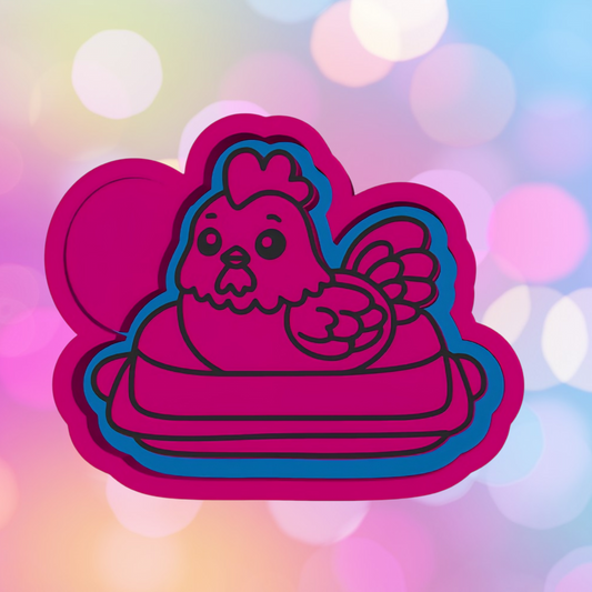 Chicken Butter Dish