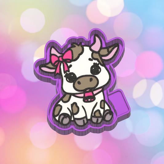Cute Cow with Bow