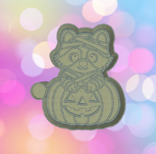 Mummy Raccoon