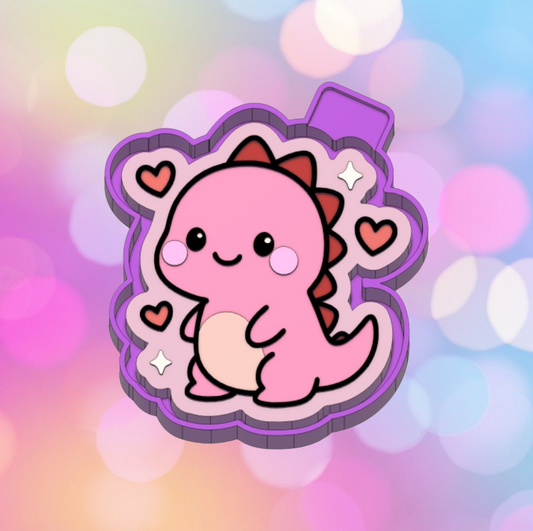 Dinosaur with Hearts