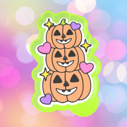 Cute Pumpkin Stack