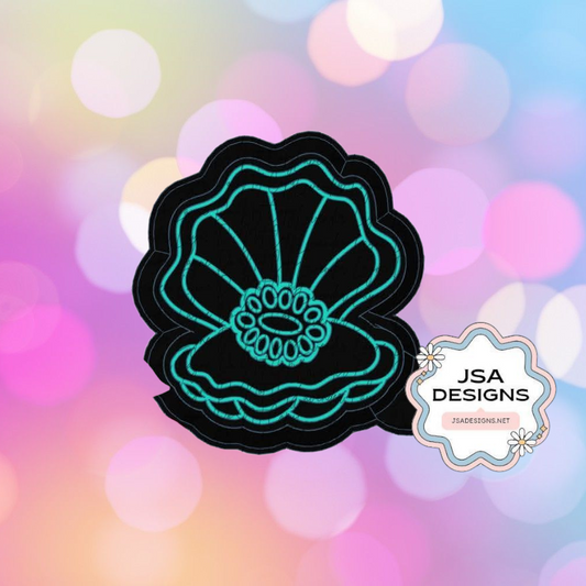 Turquoise Clamshell